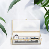 Geometric Terrarium Jewelry Storage Box Showcase Holder