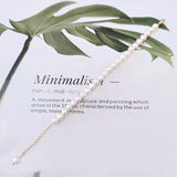 Freshwater Round Pearl Women's Bracelet for Bride Weddings