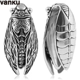 Vanku 2PCS Insect Ear Hangers Weights 316L Stainless Steel Body Jewelry