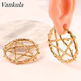 Vankula Pentagram Wreath Stainless Steel Plugs