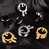 316 Stainless Steel Water Drops Ear Gauges Plugs Ear Tunnels