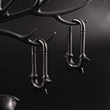 Vankula 2PCS Ear Gauges Cone Ear Weights for Stretched
