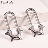 Vankula 2PCS Ear Gauges Cone Ear Weights for Stretched