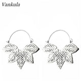 Vankula 2PCS Ear Tunnels Stainless Steel Ear Plug Tunnel