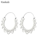 Vankula 2PCS Ear Tunnels Stainless Steel Ear Plug Tunnel