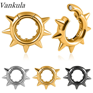Vankula 2pc Ear Hanger Weights Stainless Steel Ear Plugs Gauges