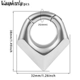 Vankula Stainless Steel Magnet Ear Weight Stretchers