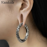 Vankula Stainless Steel Ear Hanger Weights Plugs Gauges 0g Stretching Kit
