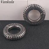 2pcs Stainless Steel Ear Weights Ear Plugs Tunnels Gauge Hanger