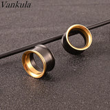 Stainless Steel Double Ear Screw Tunnels Expander Earring
