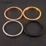Vankula 2pcs Punk Dangle Ear Plugs Tunnel Ear weight Stainless Steel Earrings