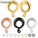 Vankula Ear Piering Stainless Steel Ear Weight Hooks