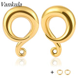 Vankula Ear Piering Stainless Steel Ear Weight Hooks