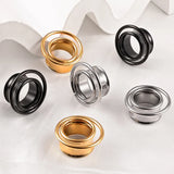 Vankula Stainless Steel Ear Gauges Tunnels Piercing Expander Body Jewelry