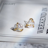 Baroque Freshwater Pearl Stud Earrings for Women