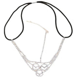 Rhinestone Multi-layer Forehead Head Chain Hair Clips Hair Jewelry for Girl