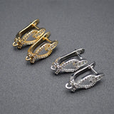 Various Shape Silver Earring Hooks for Dangle Earrings Making