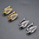 Various Shape Silver Earring Hooks for Dangle Earrings Making
