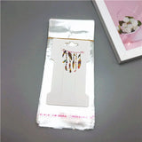 50pcs Headdress Card Hairpin DIY Accessories Display Card 11.5x6.6cm