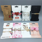 50pcs Headdress Card Hairpin DIY Accessories Display Card 11.5x6.6cm