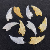 Seawater Shell Wing-shaped Pendant Vintage Jewelry 14x34mm