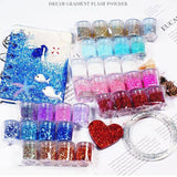 Craft Flashing Powder for Resin Nail Glass Candle Slime Production