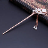 Colorful Rhinestone Hair Stick, Women Bobby Pin