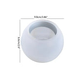 Silicone Succulent Flowerpot Mold for DIY Garden Decor