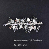 Wedding Hair Combs Pearl Crystal Decoration Tiara