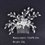 Wedding Hair Combs Pearl Crystal Decoration Tiara
