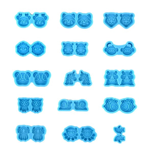 Earring Combination Mold Resin Keychain Jewelry Mold