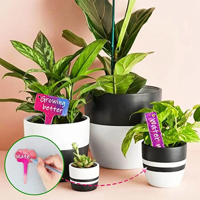 Silicone Plant Tag Moulds for Potted Plants - Durable Plant Label Moulds
