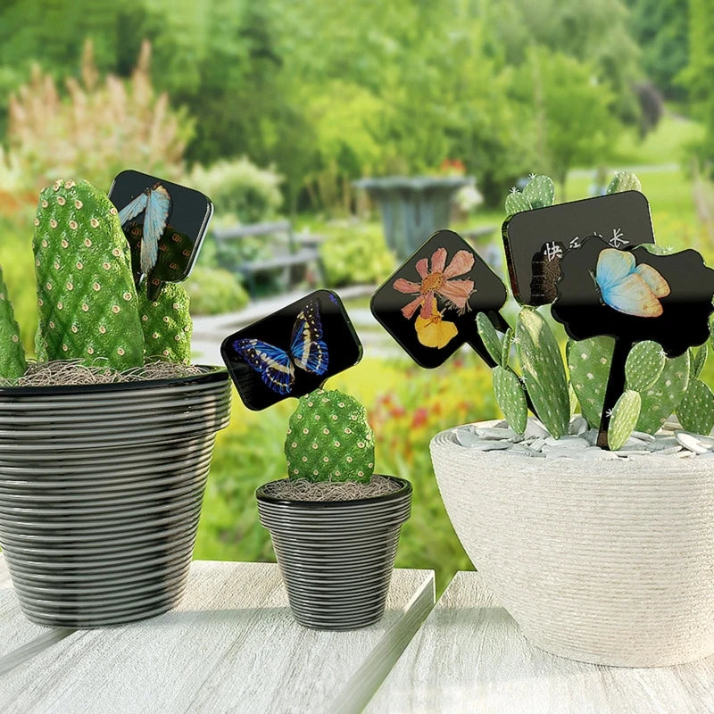 Silicone Plant Tag Moulds for Potted Plants - Durable Plant Label Moulds