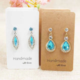 DIY Jewelry Earring Packing Cards 100pcs