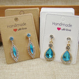 DIY Jewelry Earring Packing Cards 100pcs