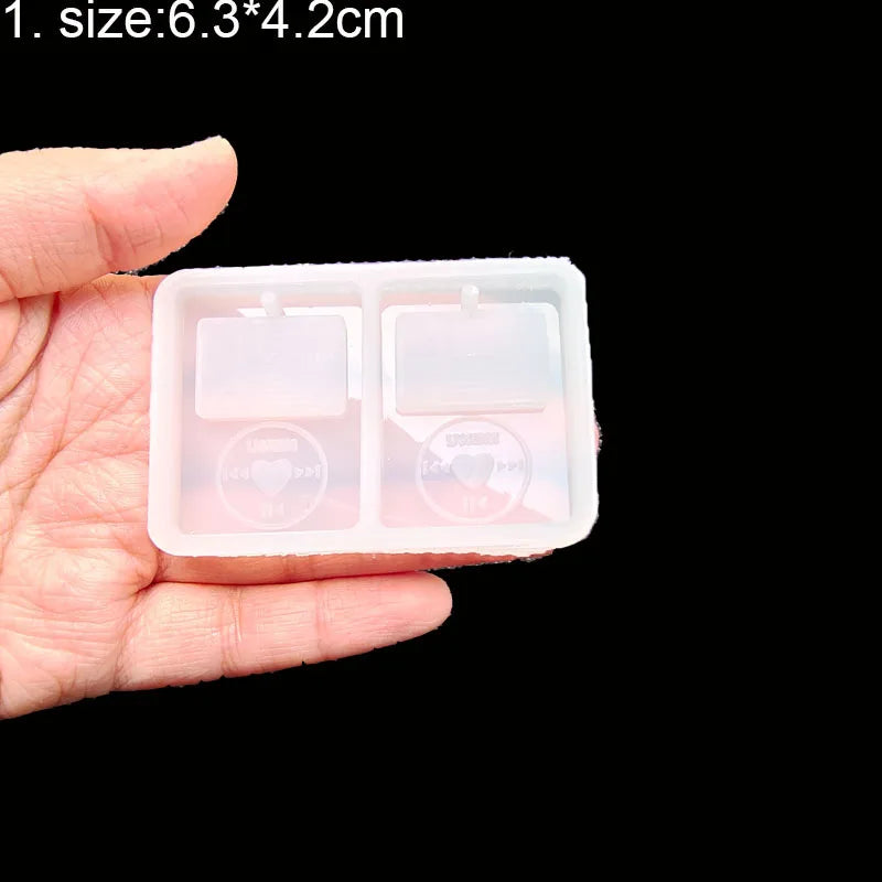 Silicone Epoxy Resin Mold for Jewelry Making