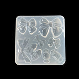 Bow Candy Silicone Mold for Epoxy Making Brooch Pendant Fondant Jewelry