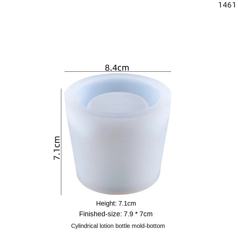 Silicone Resin Mold Set for Pen Holder Flower Pot Jewelry Storage