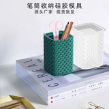 Silicone Resin Mold Set for Pen Holder Flower Pot Jewelry Storage