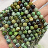 Variscite Round Beads 6/8/10mm 14in