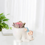 Vase Mold Flowerpot Epoxy Resin Mold Home Office DIY Ornament Gift