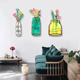 Flower Vase Resin Mold for Wall Decoration