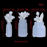 Flower Vase Resin Mold for Wall Decoration