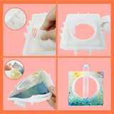 Silicone Resin Mold Set for Vase & Planter, Home Office Garden Decor