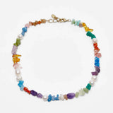 Veadawas Boho Stone Pearl Necklaces for Women