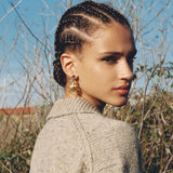 Vedawas Beetle Earrings for Women Punk Animal Geometric Drop Earrings