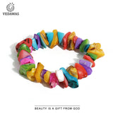 Vedawas Hawaii Seaside Shell Stone Beaded Bracelets for Women Boho