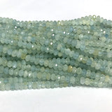 Veemak Aquamarine Natural DIY Jewelry Set