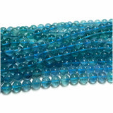 Veemak Fluorite Round Beads Natural Gemstones