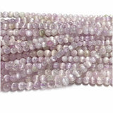 Veemak Kunzite Spodumene Round Beads For Jewelry Making